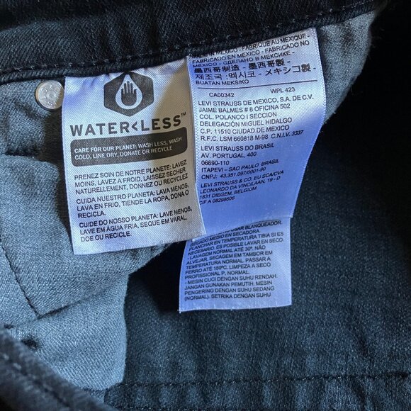 Levi's black 511 slim fit jeans - Picture 7 of 12